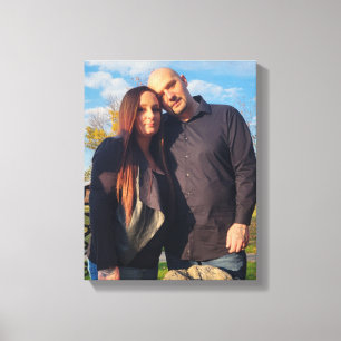 Melissa och Steve Canvastryck