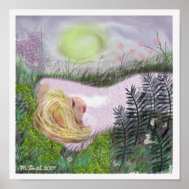 MELISSA SLEEPS POSTER (Framsidan)