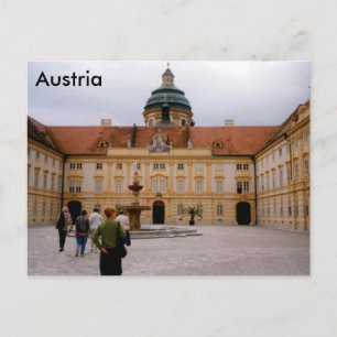 Melk Abbey, Melk, Österrike Vykort