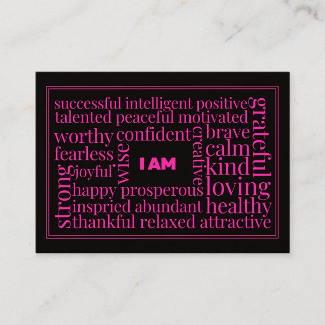 Mellan, 8,9 cm x 6,4 cm Affärskort Visitkort (Framsida)