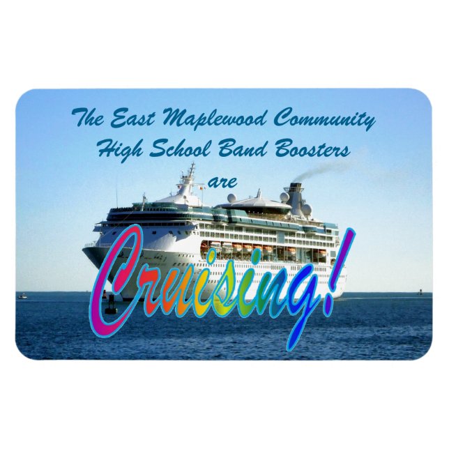 Mellan Buoys Stateroom Door Marker Magnet (Horisontell)