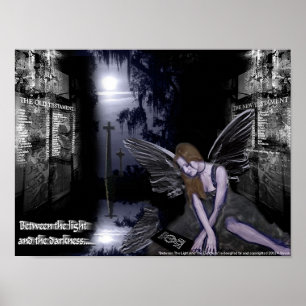 Mellan det ljust och mörkret poster