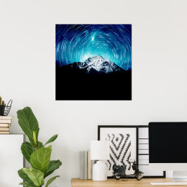 Mellan galaxen och berget poster