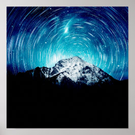 Mellan galaxen och berget poster