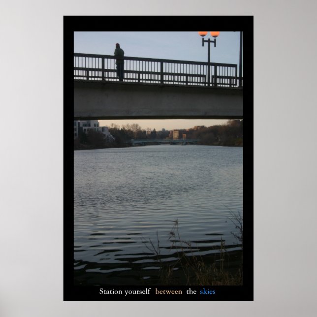 Mellan Himlar Poster (Framsidan)