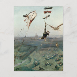 Mellan himlen och jorden, 1862 vykort