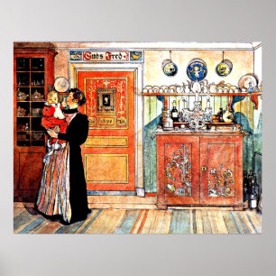 Mellan jul och New Aco Poster