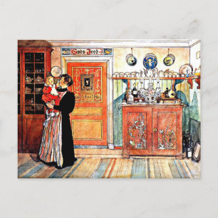 Mellan jul och New Aco Vykort