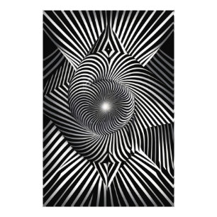 Mellan linjer och dimensioner fototryck