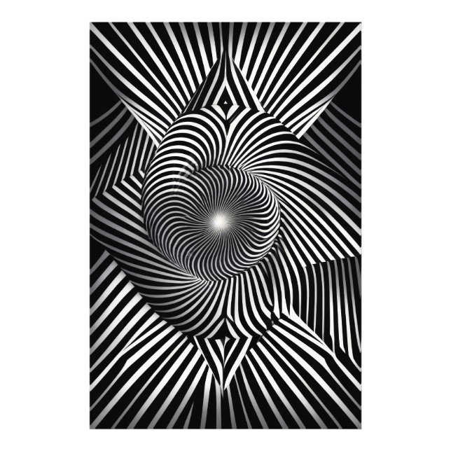 Mellan linjer och dimensioner fototryck (Framsidan)