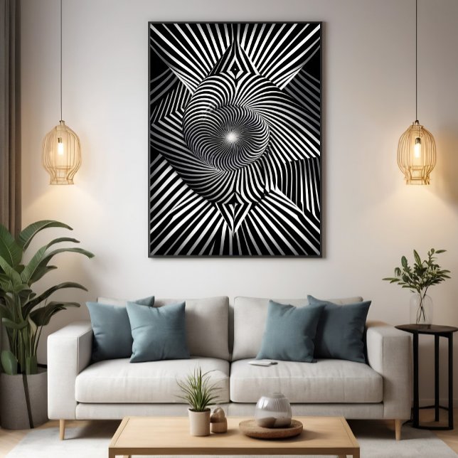 Mellan linjer och dimensioner poster (Skapare uppladdad)