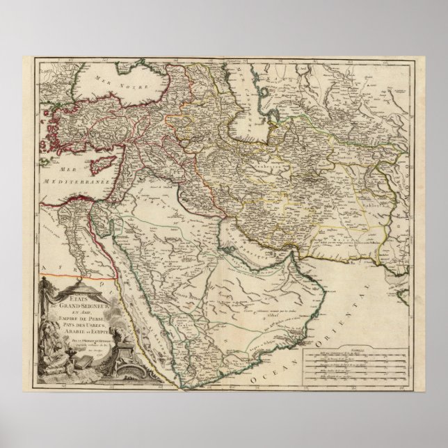 MELLAN ÖSTERN 2 POSTER (Framsidan)