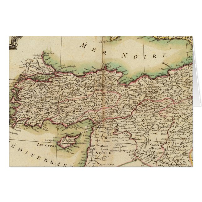 Mellan östern 3 hälsningskort (Framsidan Horizontal)