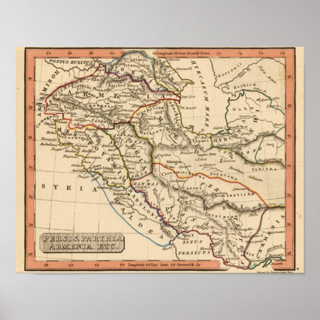 MELLAN ÖSTERN 4 POSTER (Framsidan)