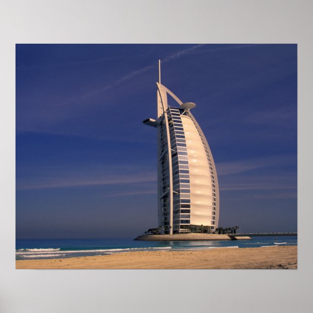 Mellan östern, Förenade Arabemiraten, Dubai, Burj Poster (Framsidan)