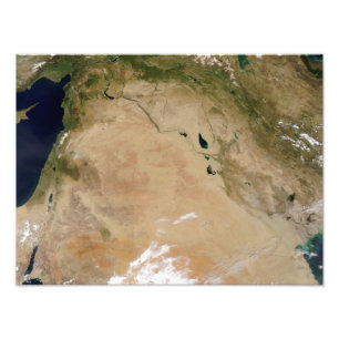 Mellan östern fototryck