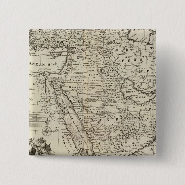 Mellan östern knapp (Framsida)