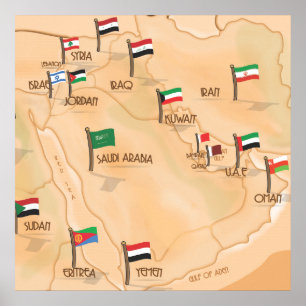 Mellan östern poster