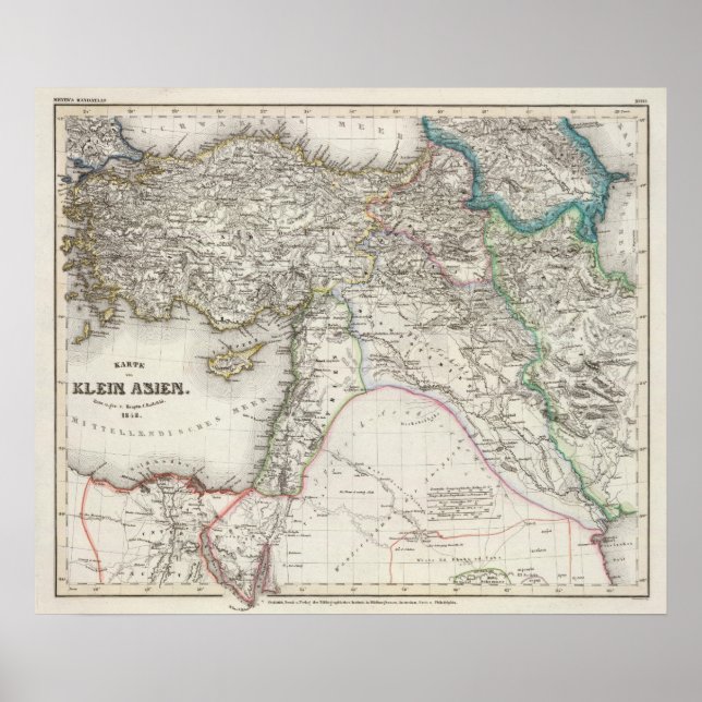 Mellan östern poster (Framsidan)