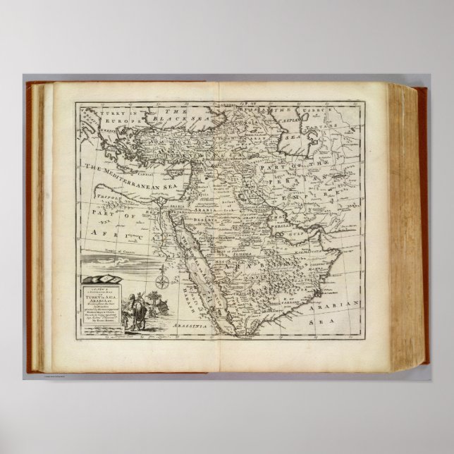 Mellan östern poster (Framsidan)