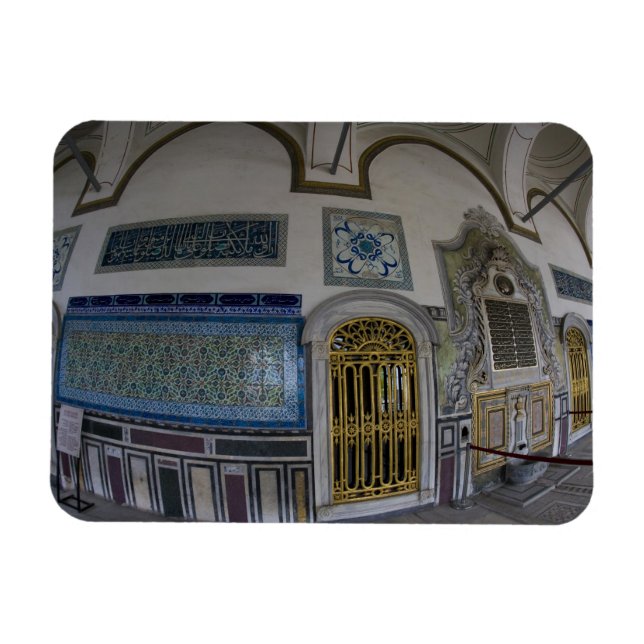 Mellan östern Turkiet och Istanbul med de 2 Magnet (Horisontell)