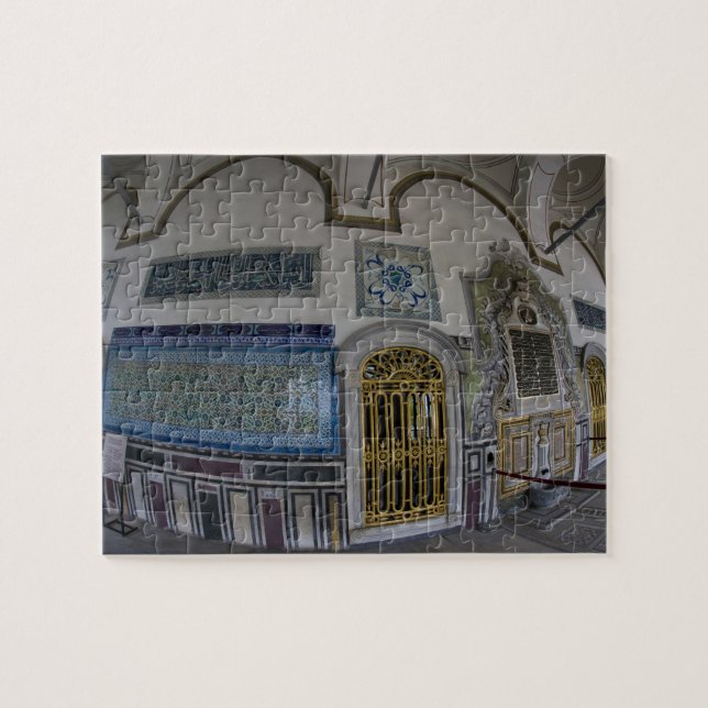 Mellan östern Turkiet och staden Istanbul med de 2 Pussel (Horisontell)