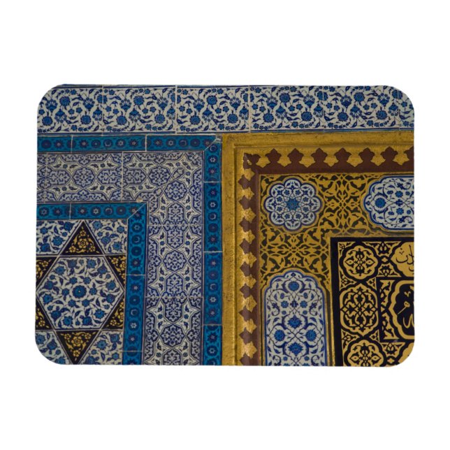 Mellan östern Turkiet och staden Istanbul med Magnet (Horisontell)