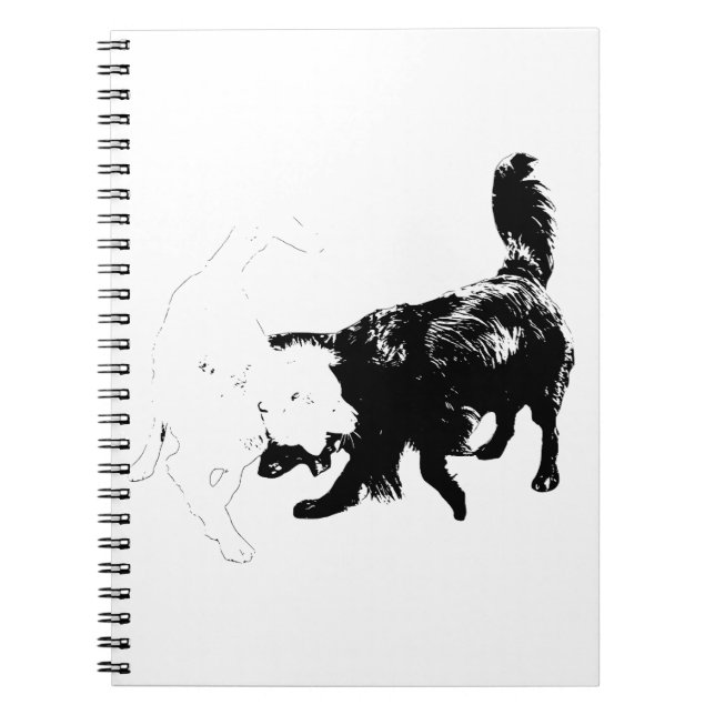 Mellan rörelser anteckningsbok (Framsidan)