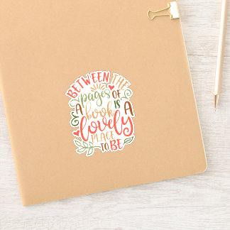 Mellan sidorna i Bok-idean Klistermärken