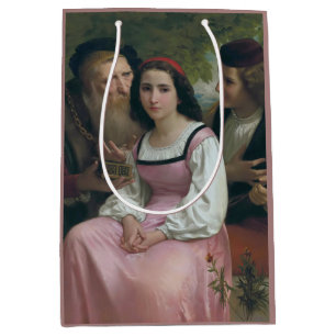 Mellan Wealth och Kärlek (av Bouguereau)
