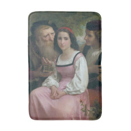 Mellan Wealth och Kärlek (av Bouguereau) Badrumsmatta