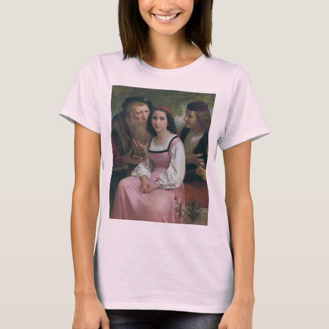 Mellan Wealth och Kärlek (Sugar Baby eller Romanti T Shirt (Framsida)