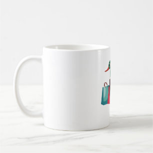 Mellandad ankpunny fågel kaffemugg