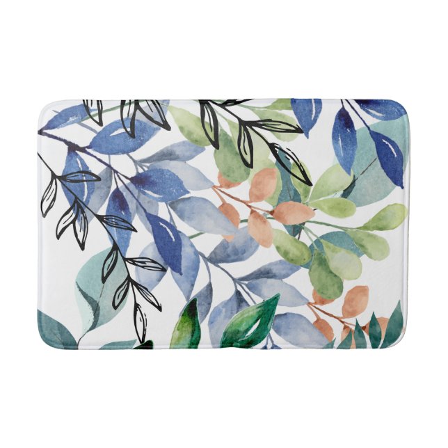 Mellanliggande badplatta badrumsmatta (Framsidan)