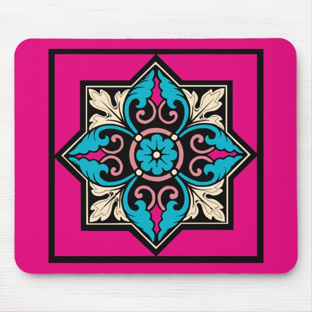 Mellanliggande belysning av arktisk blå Acanthus L Musmatta (Framsidan)