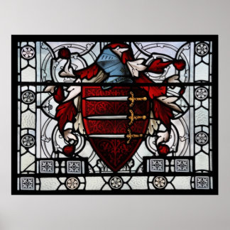 Mellanliggande glasruta poster
