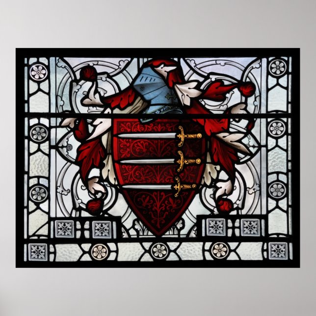 Mellanliggande glasruta poster (Framsidan)