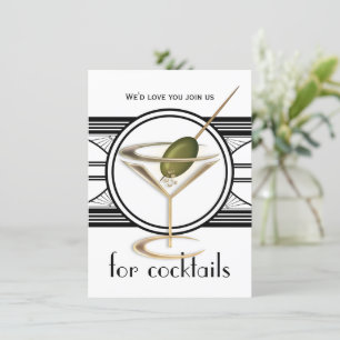 Mellanliggande inbjudningar till Cocktail Party