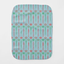 Mellanliggande Mod Icicles Burp Cloth