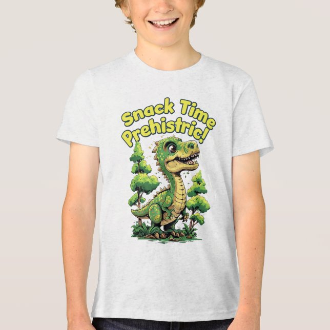 Mellanmål Prehistorisk T Shirt (Framsida)