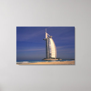Mellanöstern, Förenade Arabemiraten, Dubai, Burj Canvastryck