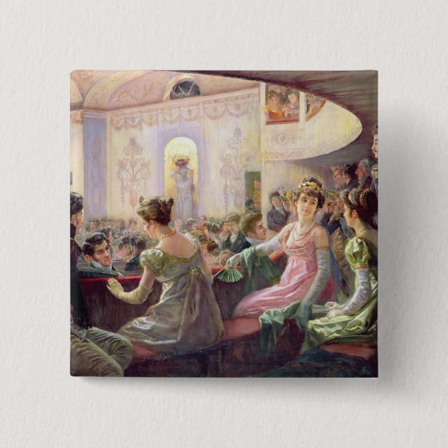 Mellanrummet på theatren knapp (Framsida)