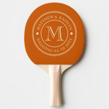 Mellansekels Pumpa Bröllopsmonogram