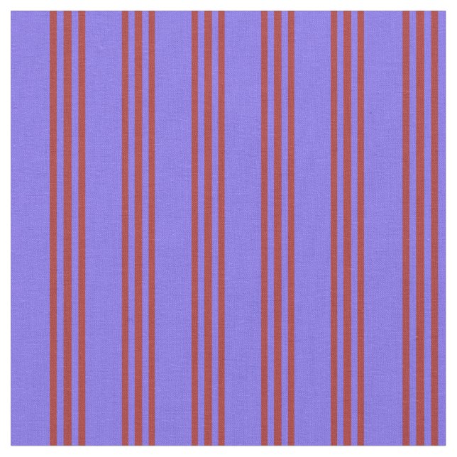 Mellanskikt blå och brunt slätt Mönster Tyg (Närbild)