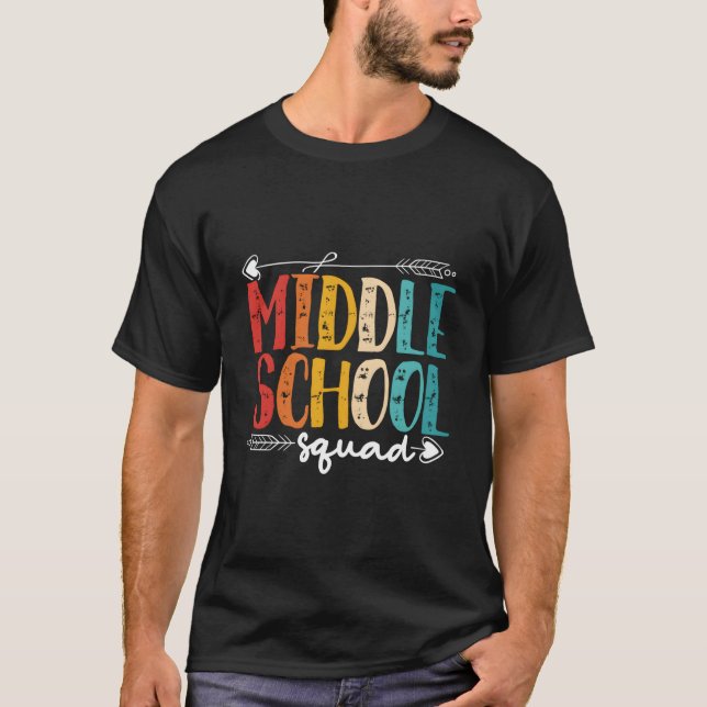 Mellanstadiegrupp Mellanstadieelev T Shirt (Framsida)