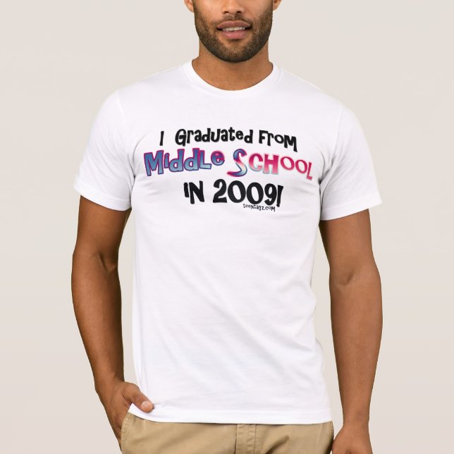 Mellanstadiumstudent 2009 tee shirt (Framsida)