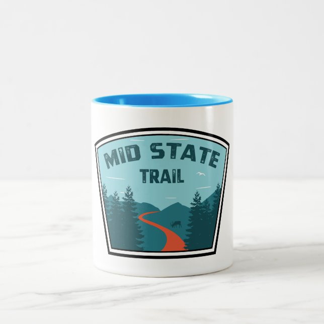 Mellanstatstrafik Pennsylvania Två-Tonad Mugg (Center)