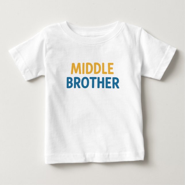 Mellansysterbror T Shirt (Framsida)