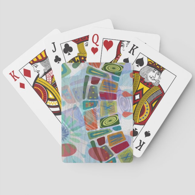 Mellanvägspaneler III Spelkort (Baksidan)