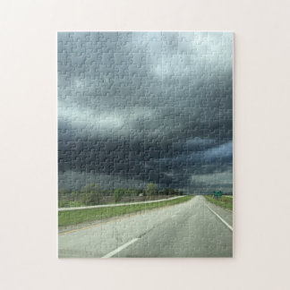 Mellanvästern- storm pussel